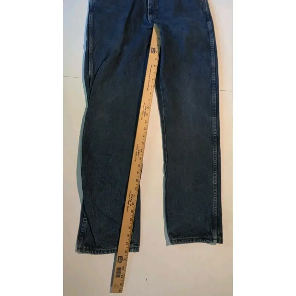 Cabelas Mens Jeans Fleece Lined Blue 30x32 Workwear